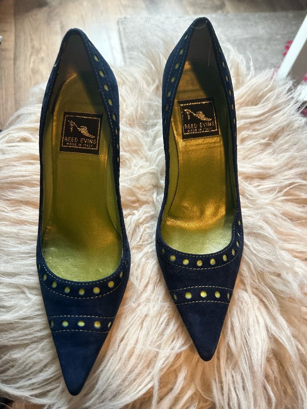 Reed Evins 5 1/2 Vintage Heels- made in Italy